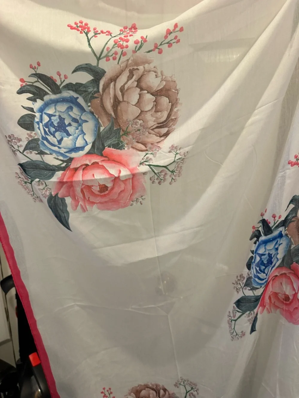 Bouquet d'Été Scarf Made in Turkey
